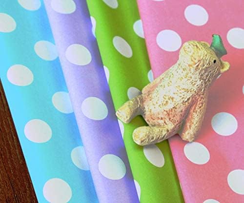 20 Sheets Birthday Wrapping Paper Gift Wrapping Paper Rolls Recyclable (20 Sheets-Multi)