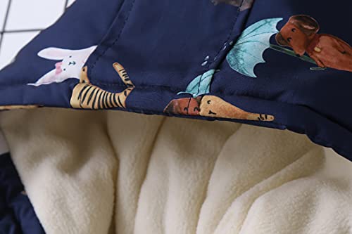 Image of Boys Girls Winter Outwear Coats, Kids Warm Outfits,Windproof Jacket for Toddler 1-8Y