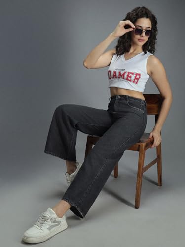 Image of HIGH Star Women's Regular Fit Mid Rise Jeans