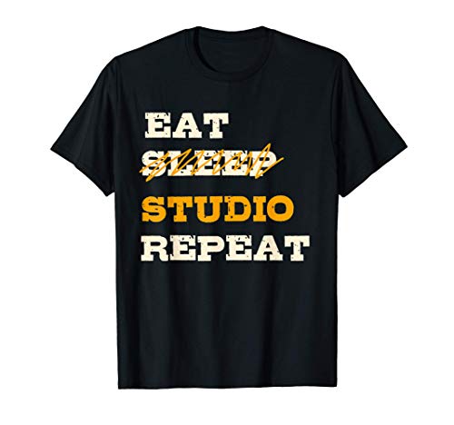 Eat Sleep Studio Repeat | Funny Architect Design Studio Camiseta