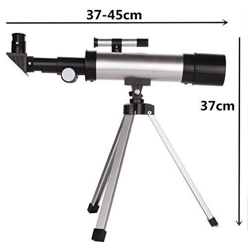Telescopio astronómico y monocular refractor hasta 90X miniatura 7