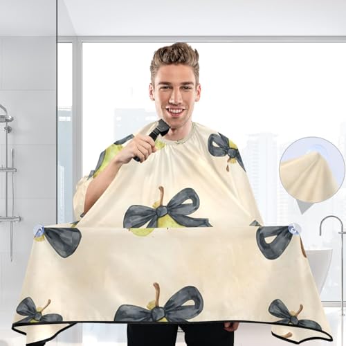 Capa para cortar cabello impermeable profesional con cierre ajustable miniatura 6
