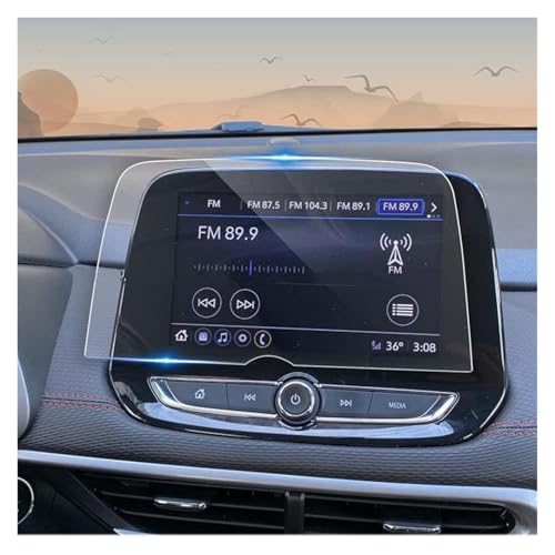 Protecteur d'écran verre trempé 8 pouces pour garder un autoradio GPS net en voyage