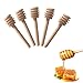 YYGMSS Mini Cuchara Miel Madera de 8 cm, para Dispensador de Miel Mermelada, Portátil Palos para Miel Mermelada Recoger Varilla de Agitación, Recuerdos de Fiesta de Boda (20Piezas)