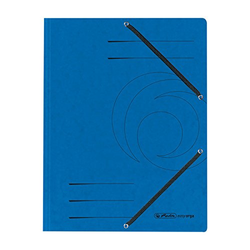 Herlitz A4 Flap File - Blue