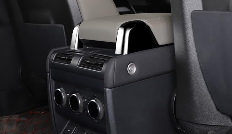 Car Accessories for Land Rover Defender 2020-2023 Armrest Lid Screw Trim ABS (Glossy Black) 2PCS