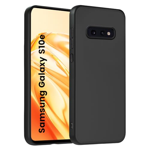 HuwaiH Handyhülle für Samsung Galaxy S10e Hülle Anti-Schock Antikratzer Anti-Rutsch Schutzhülle Unterstützt kabelloses Laden Anti-Fingerabdruck Case
