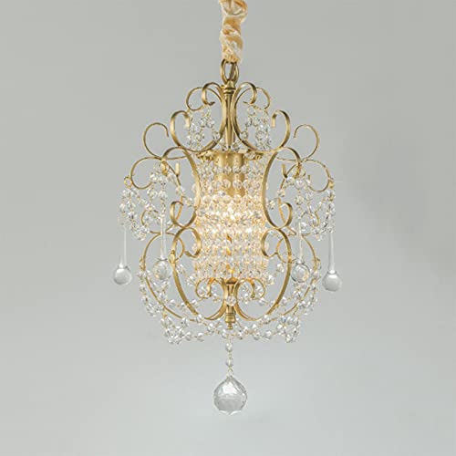 Lustre en cristal de plafond E27 pour remplacer un plafonnier terne et sans charme
