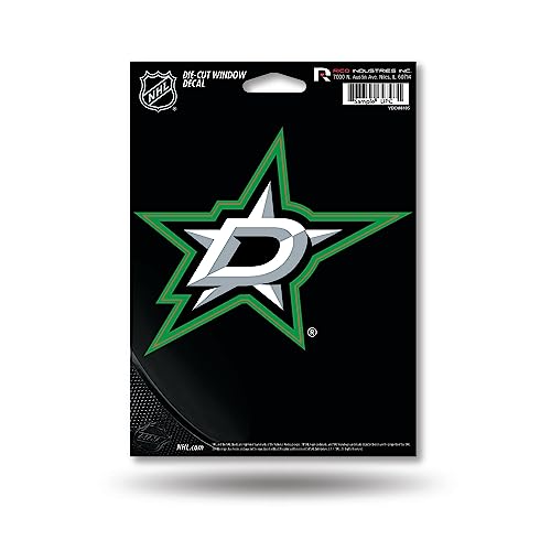 Rico Industries NHL Hockey Dallas Stars 5" x 7" Vinyl Die-Cut Decal - Car/Truck/Home Accessory