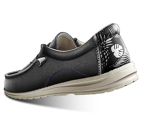 KEMISANT Men Slip On Shoes, Boat Shoes Sneaker Shoes Walking Shoes for Men Women Stretch Fit Lightweight