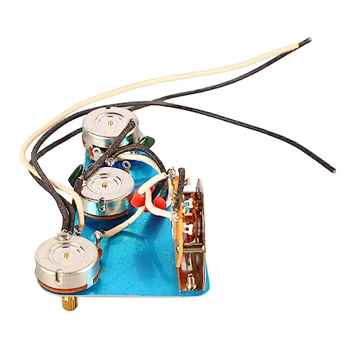 Strat-Style Guitar Wiring Harness Prewired Upgrade – Guitar Wiring Harness Set Prewired, Quick Install, Enhanced Tone, Reliable Performance for Guitar Enthusiasts