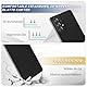 RongZy Ersatz für Samsung Galaxy A52 4G/5G A52s 5G Backcover Akkudeckel batterietür Gehäuse Rückseite mit Tool kit (Schwarz)