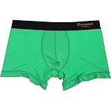 [グレイブボールト] メンズ プレーン ショートボクサーパンツ S,M,L (L, グリーン)