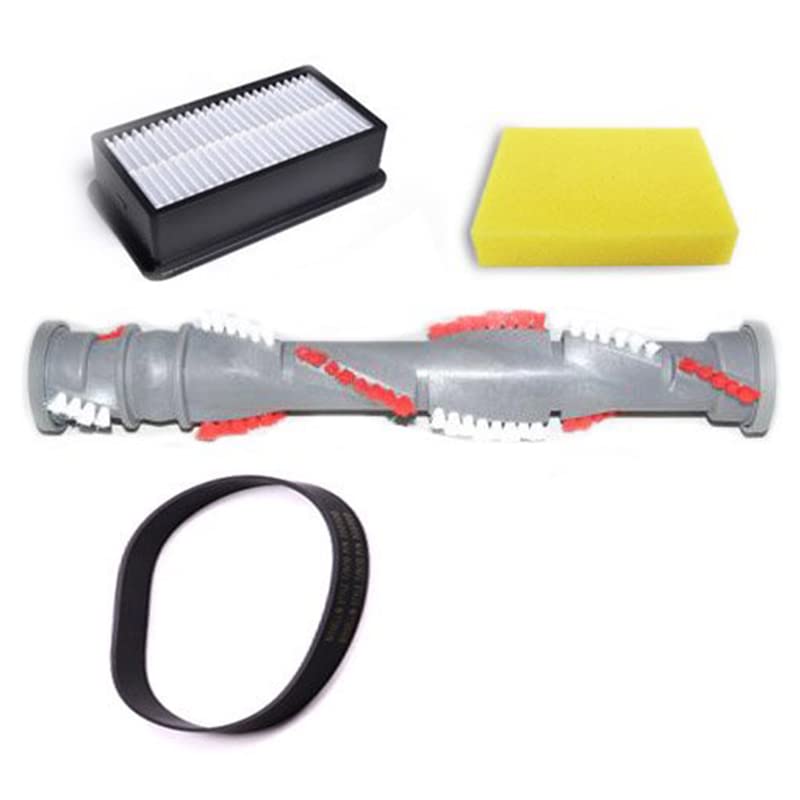 Replacement Part for Bissell Cleanview Plus 8531, 85312, 85321 Vacuum 13.5" Brushroll &2pk Flat Belts