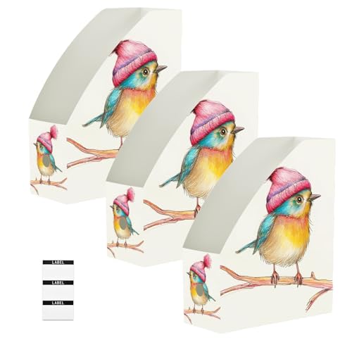 Dossiers pliables pour magazines 22,9x30,5 cm : lot de 6 organiseurs de bureau