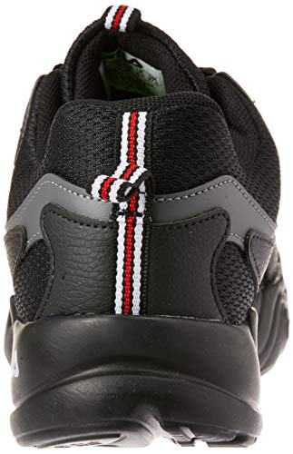 Fila Carrera, Tênis Masculino, Preto (Preto/Grafite/Vermelho), 41