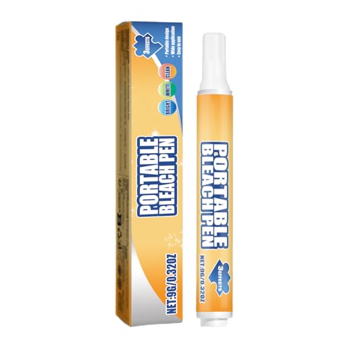 Smacchiatore multiuso – Pennarello sbiancante per vestiti | Dimensioni riso pennarello per smacchiatore, più superfici – Pennarello per pulizia auto e mobili