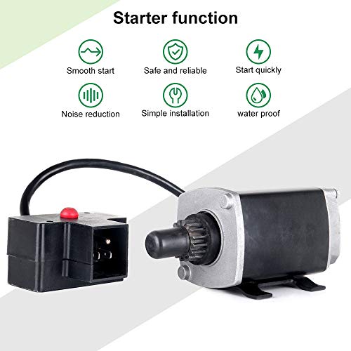 Image of SCITOO Starters 120 Volt for John Deere Snow Blowers Tecumseh Motors 37000 33519A