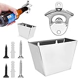 🍺Breites Anwendungsspektrum: Das Flaschenöffner-Set eignet sich für viele Orte wie Küchen, Bars, Außenterrassen, Terrasse, Garagen oder Tische und für alle Arten von Bierflaschen, Soda, Saftflaschenverschlüssen und anderen Flüssigkeiten Flaschenverschlüsse