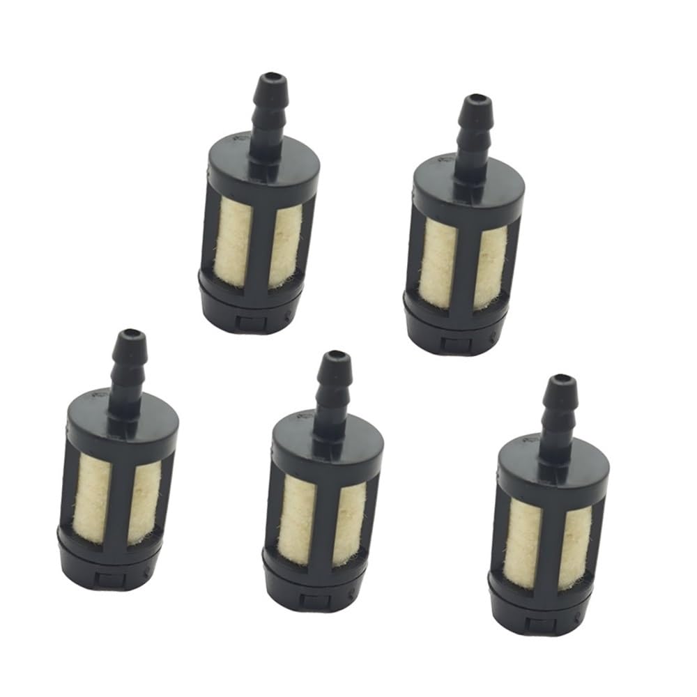 Filtre à carburant pour machine de jardin - Lot de 5 pièces pour tronçonneuse et souffleur