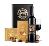 Thornton & France Red Wine & Chocolates Hamper Gift | Malbec Red Wine Plus Chocolate Praline Selection | Gift For All Occasions