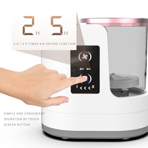 Limpiador de brochas de maquillaje eléctrico, limpieza eléctrica y secado rápido para familias perezosas, herramienta de limpieza automática de brochas de maquillaje con función de secado para todos - imagen 4