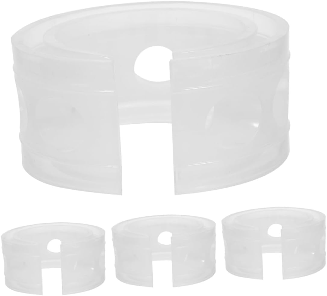 Cabilock 4pcs Spring Buffers for Car Suspension Vibration Absorption Shock Bushings Easy Installation for Vehicle Modification