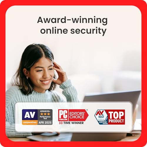 mcafee total protection 2026 ready 5-device  antivirus software 2026 for pc secure vpn password manager identity monitoring  1 year subscription auto-renewal