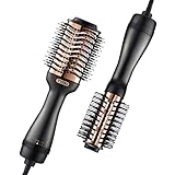 Suave con el cabello y menos dañino: El revestimiento cerámico y la tecnología iónica garantizan una distribución uniforme del calor y una temperatura alta y constante, lo que evita que el calor dañe el cabello y proporciona un efecto antiencrespamiento y un brillo extra.