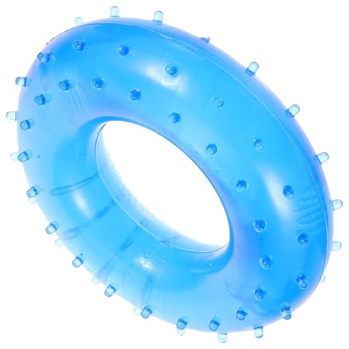 BIUDECO Handkrafttrainer Silikon Gummiring Fingertrainer für Krafttraining und Unterarmtraining Tragbar und Langlebig für Fitness und Therapie Zufällige Farbe