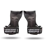 Professional Grips Zughilfen mit Handgelenk Handbandage für Fitness Bodybuilding Gewichteheben Kraftsport Krafttraining Lifting Gewichte Training Handschuhe Griffe Gym Equipment (M, Camouflage)