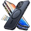TORRAS Guardian-Mag für iPhone 17 Hülle für MagSafe (Zertifizierte Militärschutz & Magnetkraft) Handyhülle iPhone 17 Case Stoßfest Kratzfest Extrem Haltbarkeit Hülle Dünn Matt Schwarz