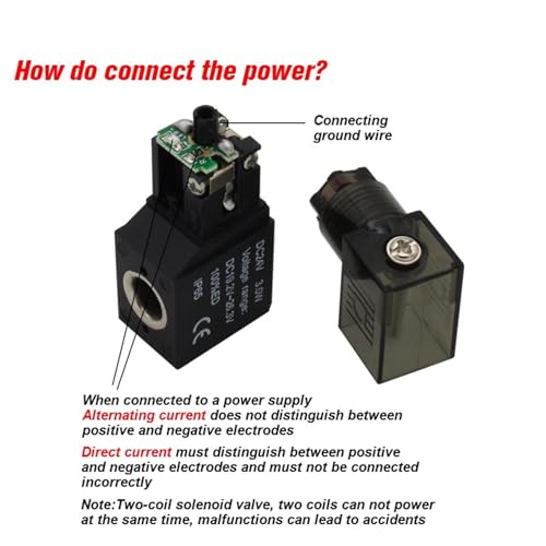 Électrovanne 5 voies 4V120-06 DC24V avec embase aluminium 6 stations et raccords 4mm - 8