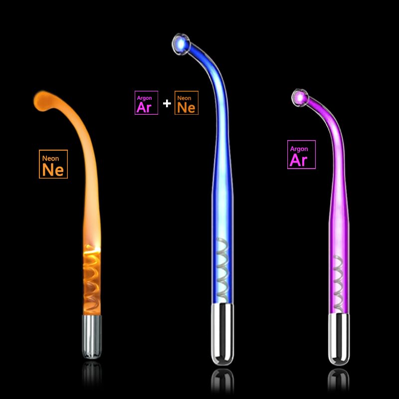 Electrode Wand Glass Tube （Spot Tube） (Purple Spot)