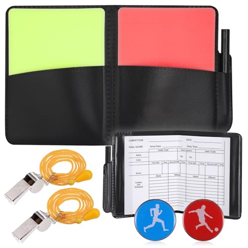 Multifunzionale：Il set arbitro può essere utilizzato come classe sportiva giovanile, giochi professionali, allenamenti di club e giochi di calcio amatoriali, o come regalo per i tuoi amici e cari arbitri