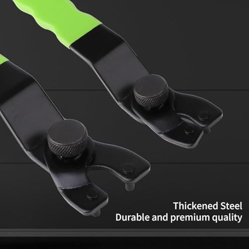 Image of Golden Pearl Pin Spanner,Spanner Wrench for Grinder,Adjustable Pin Wrench for Angle Grinder Machine(Green)