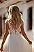 Chiffon Wedding Dresses for Bride V Neck Mermaid Lace Appliques Long Sexy Bridal Gown with Train Ivory US14