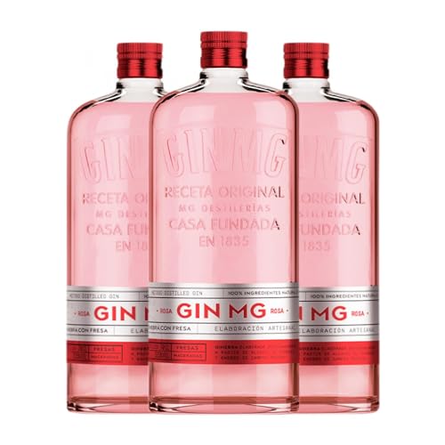 Ginebra MG Rosa 70 cl (Caja de 3 Botellas de 70 cl)