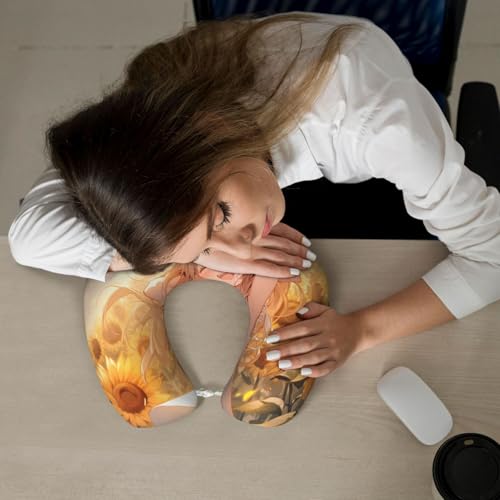 Almohada cuello espuma viscoelástica tamaño único miniatura 7