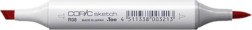 Miniatura 4 de Copic Marcadores R08-Sketch, Vermillion