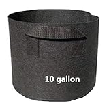 2-Pack Grow Bags/Aeration Fabric Pots with Handles(Available Capacities: 3 Gallon, 5 Gallon, 7 Gallo