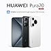 HUAWEI Pura 70 Pro Smartphone, 12GB + 512GB, Ultra Speed Snapshot, Ultra Lighting Makro-Telefotokamera, Super Robustes Kunlun Glas, 100W Supercharge, 5050mAh Akku, Schwarz