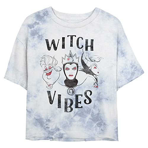 Consejos y reviews para comprar Camiseta blanca dibujos los mejores 10. 27 Disney Princess Witch Vibes - Camiseta de Manga Corta para Mujer, Blanco/Azul, M