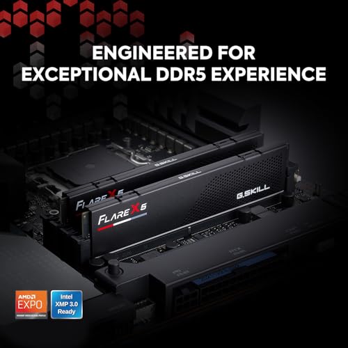 DDR5 32GB PC 6000 CL36 (2x16GB) 32-GX2-FX5 FLARE AMD - RAM - Immagine 1