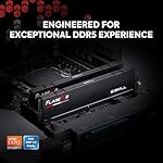 G.SKILL Flare X5 Series DDR5 RAM (AMD Expo & Intel XMP 3.0) 32GB (2x16GB) 6000MT/s CL36-36-36-96 1.35V Desktop Computer Memory U-DIMM - Matte Black (F5-6000J3636F16GX2-FX5) - Image 2