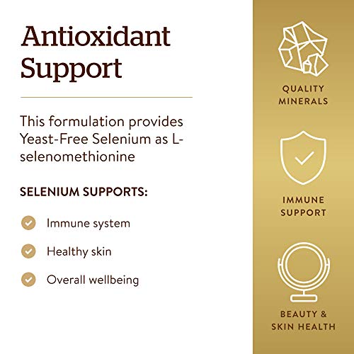 Solgar Yeast-Free Selenium 200 mcg, 100 Tablets - Non-GMO, Vegan, Kosher - image 4