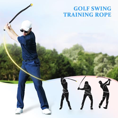 Entraîneur de swing de golf en corde rigide pour corriger la posture