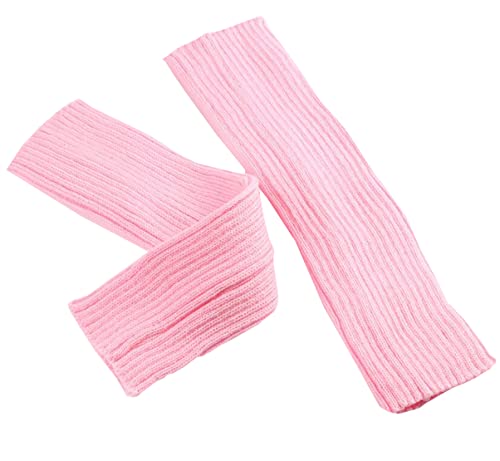 Image of Warm Woolen Socks For Women Solid Leg Covers Socks For Autumn And Winter Knitting