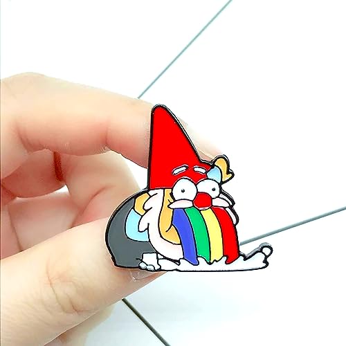 Image of Cute Enamel Pins Cartoon Lapel Pin Brooch Badge for Backpack Jackets Funny Tiger Pins for Gift Anime Enamel Pin for Clothing Hat Decoration