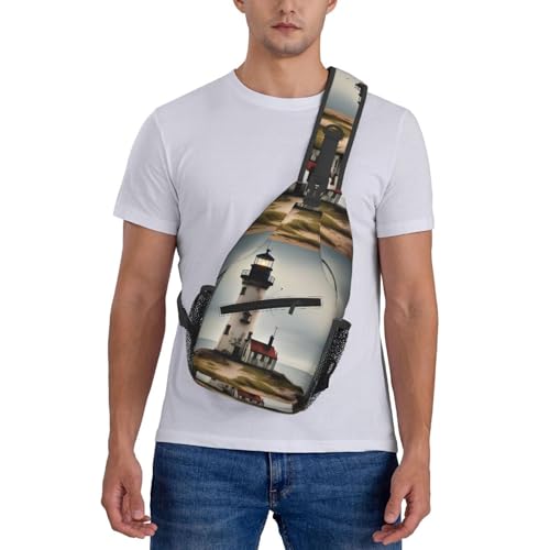 Bolso bandolera de viaje estilo Old Lighthouse miniatura 7
